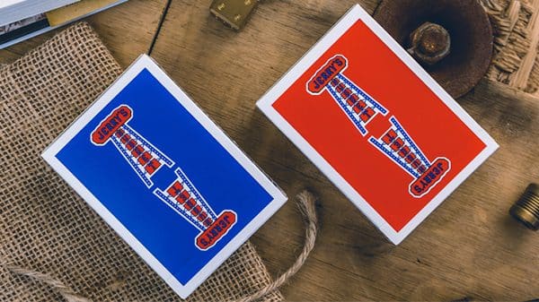 Modern Feel Jerry's Nuggets Gaff (Red) Playing Cards