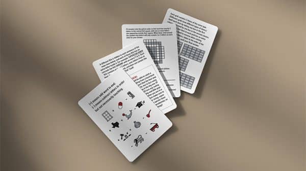 ENIGMAS Midnight Edition Playing Cards by David Kwong Magic - Image 4