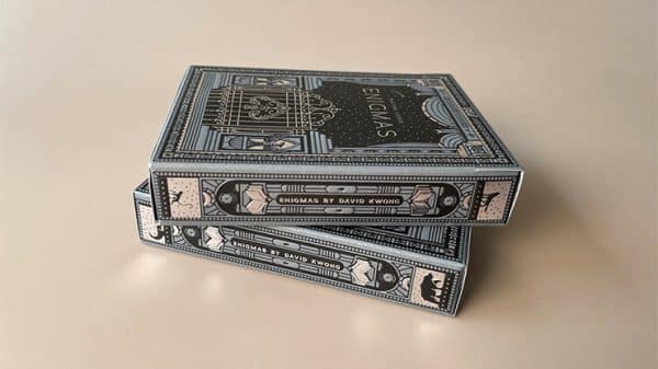 ENIGMAS Midnight Edition Playing Cards by David Kwong Magic - Image 3