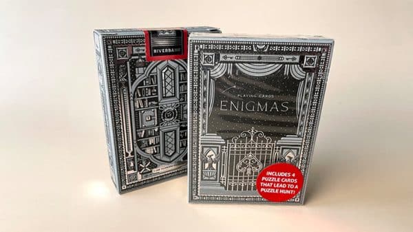 ENIGMAS Midnight Edition Playing Cards by David Kwong Magic