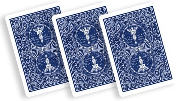 Bicycle Playing Cards 809 Mandolin Blue by USPCC - Image 2