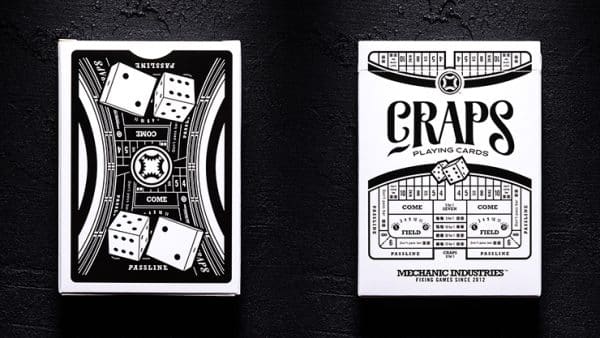 Craps Playing Cards (Online Instructions) by Mechanic Industries