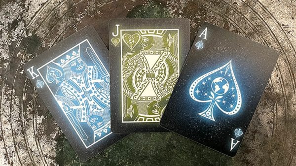 Bicycle Starlight Earth Glow Playing Cards by USPCC - Image 3