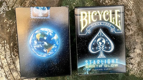 Bicycle Starlight Earth Glow Playing Cards by USPCC