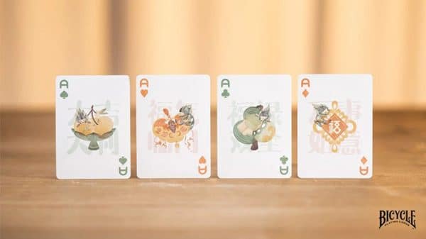 Bicycle Mascot (White Marsh) Playing Cards by USPCC - Image 4