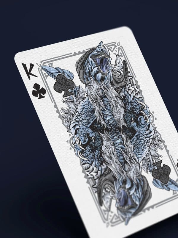 Monster Hunter Playing Cards- Blue by Dyenamik - Image 3