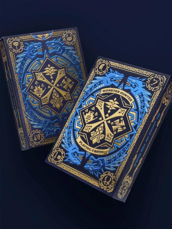 Monster Hunter Playing Cards- Blue by Dyenamik