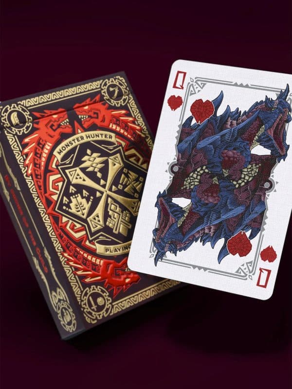 Monster Hunter Playing Cards- Red by Dyenamik - Image 3