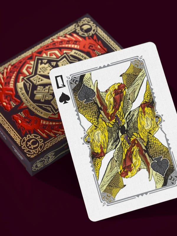 Monster Hunter Playing Cards- Red by Dyenamik - Image 2