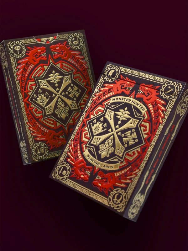 Monster Hunter Playing Cards- Red by Dyenamik