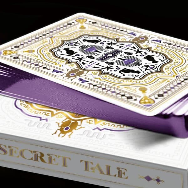 Secret Tale White Serpent Collector's Deck GILDED by Dutch Card House
