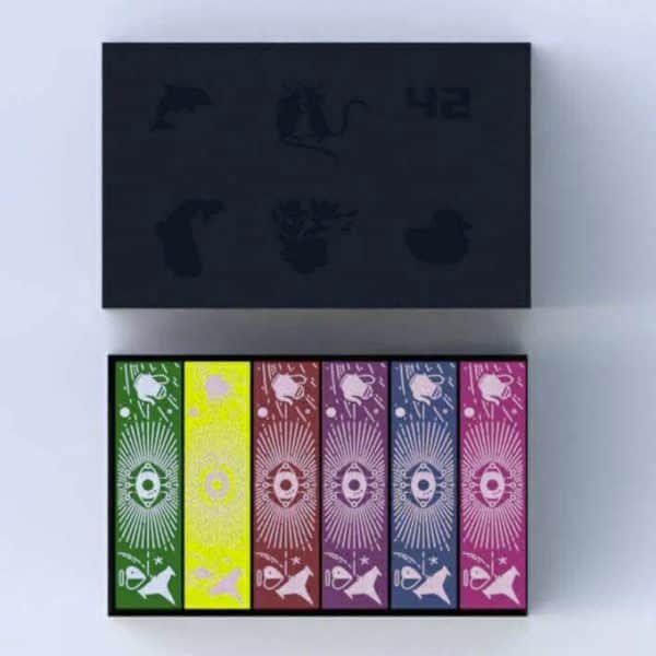 The Hitchhiker's Guide to the Galaxy - Playing Cards-Pink by Jack Brutus Penny - Image 10