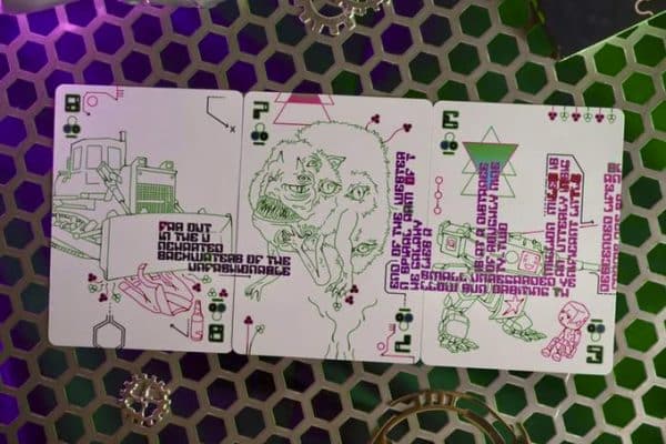 The Hitchhiker's Guide to the Galaxy - Playing Cards-Pink by Jack Brutus Penny - Image 9