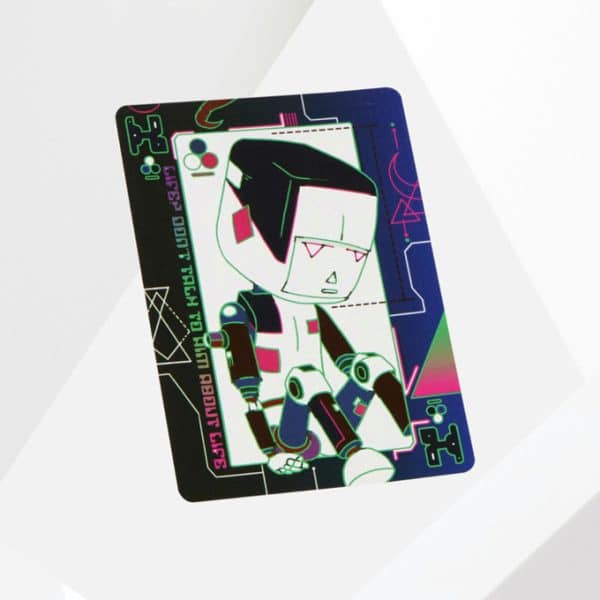 The Hitchhiker's Guide to the Galaxy - Playing Cards-Pink by Jack Brutus Penny - Image 2