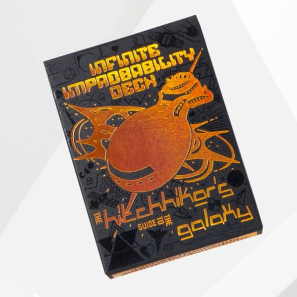 The Hitchhiker's Guide to the Galaxy-Playing Cards-Hotblack by Jack Brutus Penny