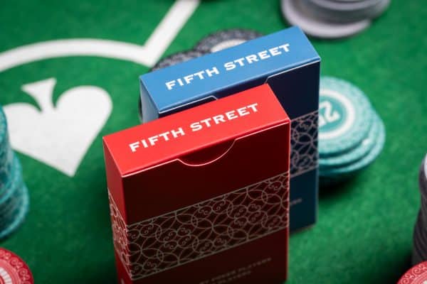 Fifth Street (Blue), PVC Waterproof, Bridge Size, Poker Index Playing Card Deck - Image 7