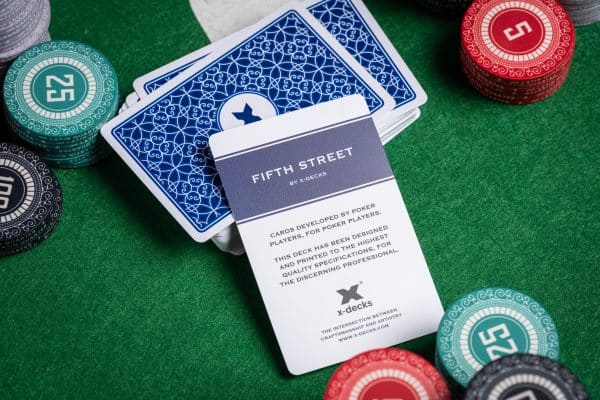 Fifth Street (Blue), PVC Waterproof, Bridge Size, Poker Index Playing Card Deck - Image 13