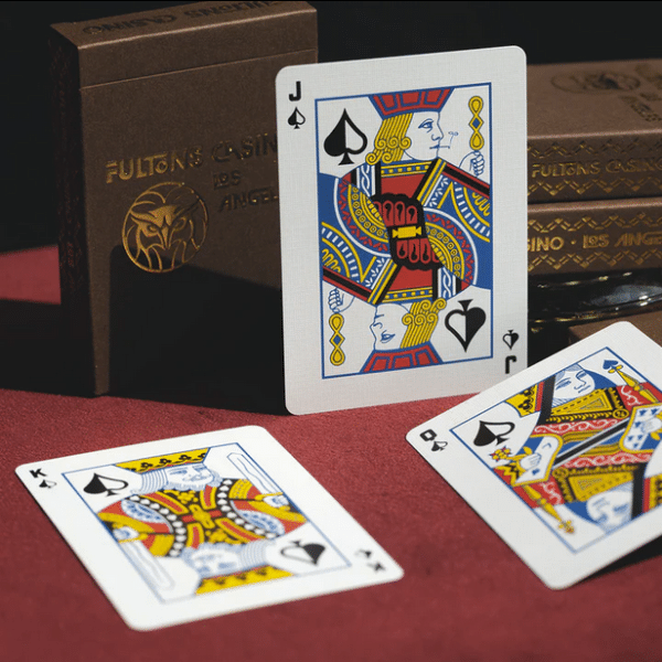Fultons Casino Los Angeles Playing Cards Limited Gilded- Holo by Fulton - Image 6