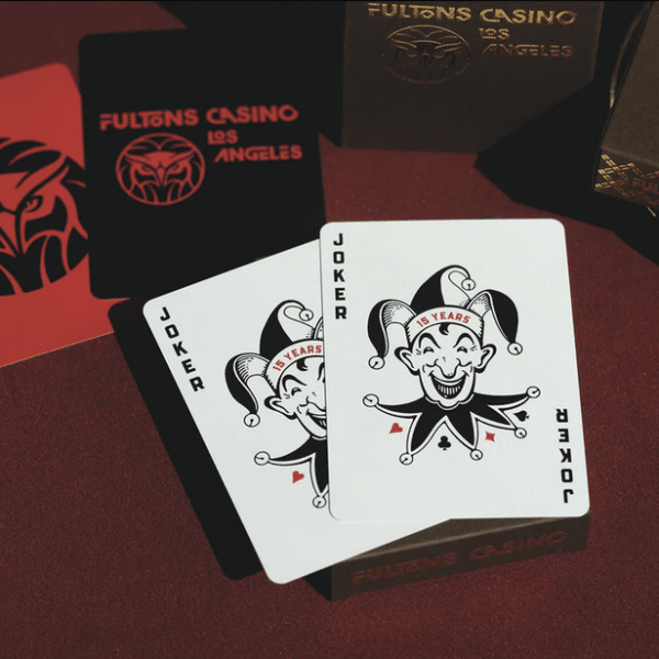 Fultons Casino Los Angeles Playing Cards Limited Gilded- Holo by Fulton - Image 2