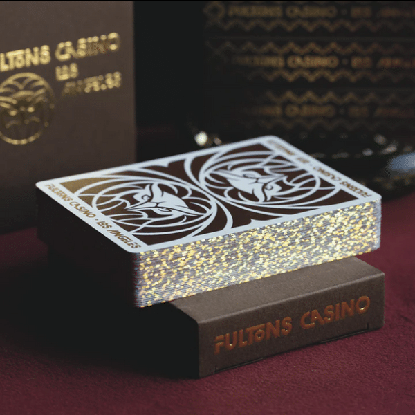 Fultons Casino Los Angeles Playing Cards Limited Gilded- Holo by Fulton