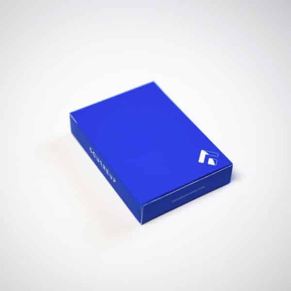 Blanks Playing Cards- Cobalt Blue by Squareup Cards