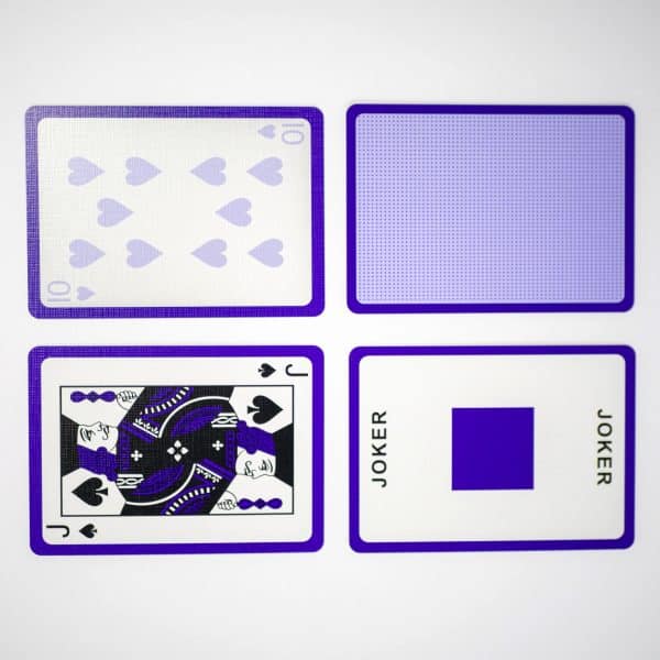 Blanks Playing Cards- Amethyst Purple by Squareup Cards - Image 3