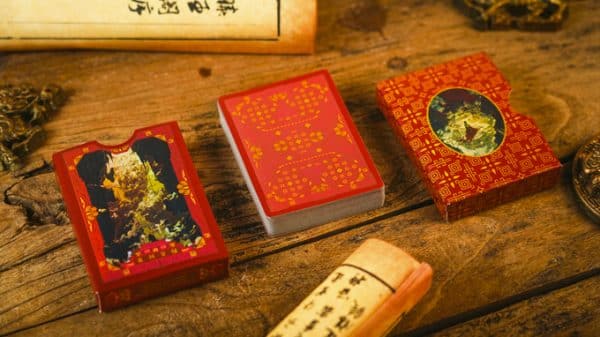 Ancient Relics 春风又绿 ChunFeng (Red) Playing Cards by TCC - Image 3