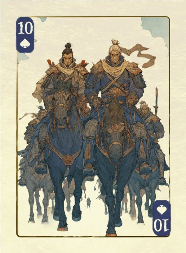 Ancient Relics 如意 RuYi (Blue) Playing Cards by TCC - Image 2