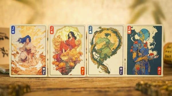 Ancient Relics 风雅 FengYa (Green) Playing Cards by TCC - Image 5