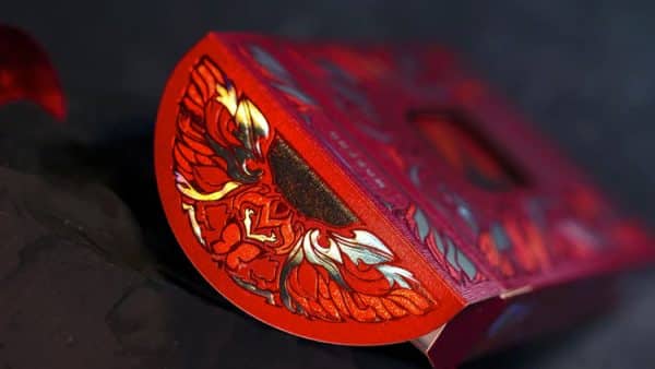 Morpho V2 Carmine Playing Cards by TCC Fashion - Image 8