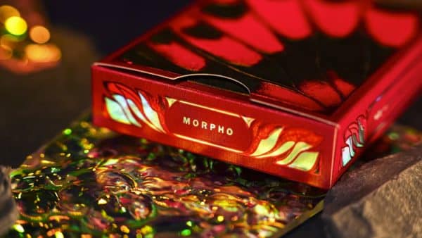 Morpho V2 Carmine Playing Cards by TCC Fashion - Image 6