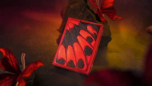 Morpho V2 Carmine Playing Cards by TCC Fashion - Image 4