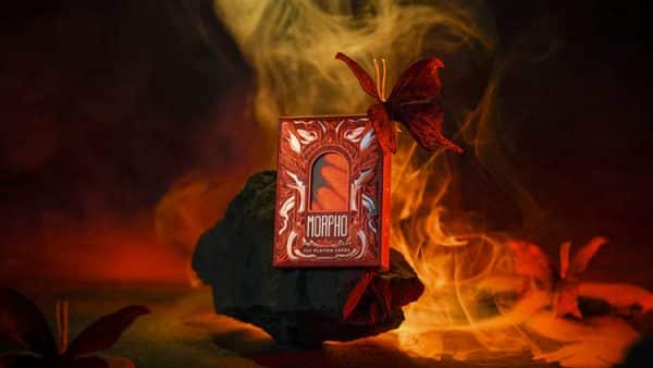 Morpho V2 Carmine Playing Cards by TCC Fashion - Image 3