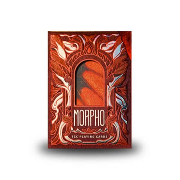 Morpho V2 Carmine Playing Cards by TCC Fashion - Image 2