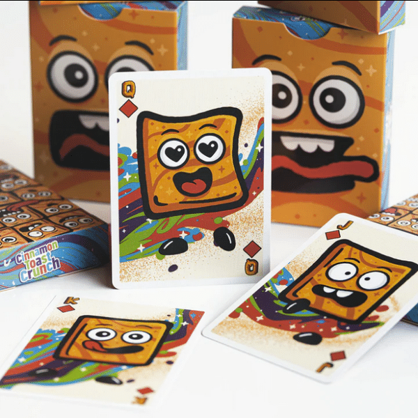 Cinnamon Toast Crunch Playing Cards Limited Gilded Edition- Blue by Fulton - Image 9