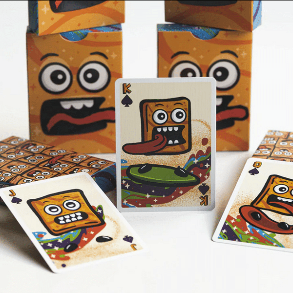 Cinnamon Toast Crunch Playing Cards Limited Gilded Edition- Blue by Fulton - Image 6