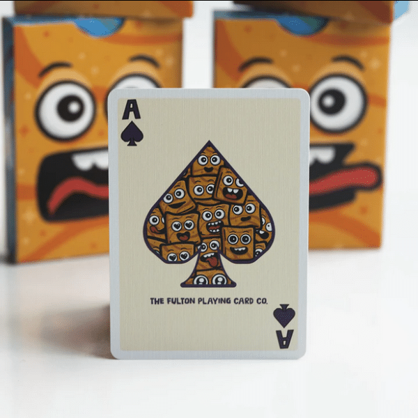 Cinnamon Toast Crunch Playing Cards Limited Gilded Edition- Blue by Fulton - Image 3