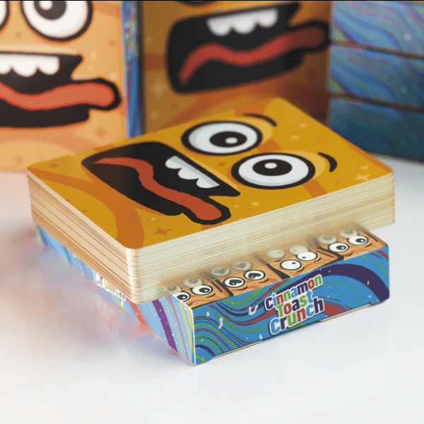 Cinnamon Toast Crunch Playing Cards Limited Gilded Edition- Metallic by Fulton
