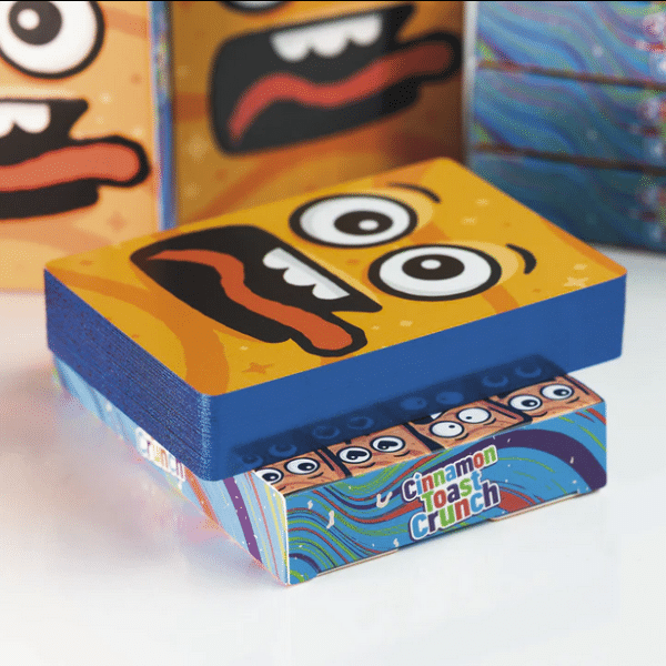 Cinnamon Toast Crunch Playing Cards Limited Gilded Edition- Blue by Fulton