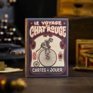 Le Voyage du Chat Rouge Playing Cards by Stockholm17