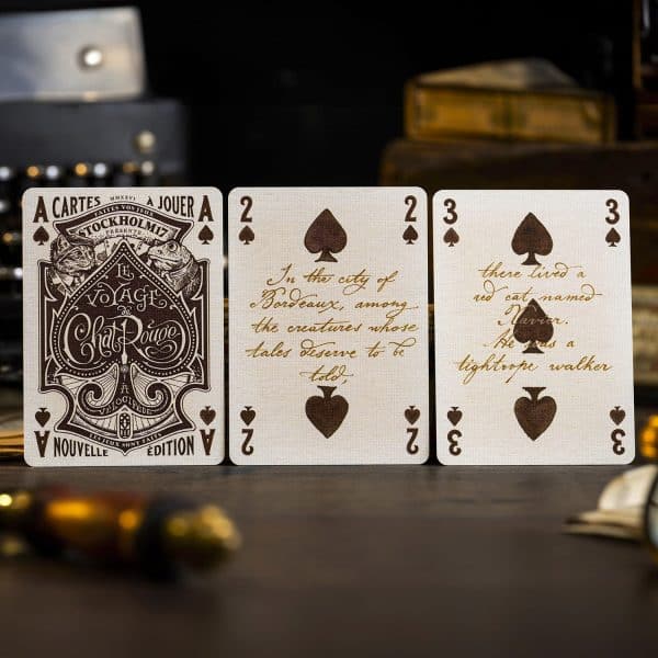 Le Voyage du Chat Rouge Playing Cards by Stockholm17 - Image 12