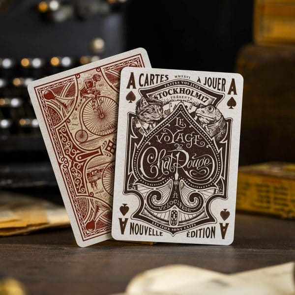 Le Voyage du Chat Rouge Playing Cards by Stockholm17 - Image 11