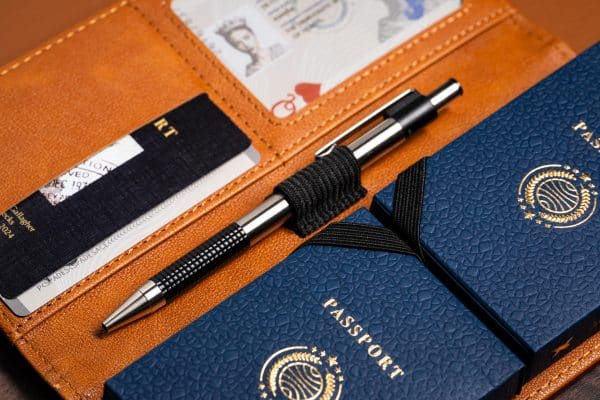 Globetrotter Passport Playing Card Set & Wallet by Sinecure - Image 5