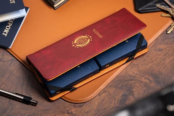 Globetrotter Passport Playing Card Set & Wallet by Sinecure