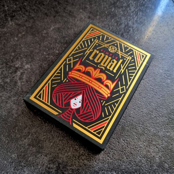 Simple Royal Red Playing Cards by Giovanni Meroni/Thirdway Industries - Image 3