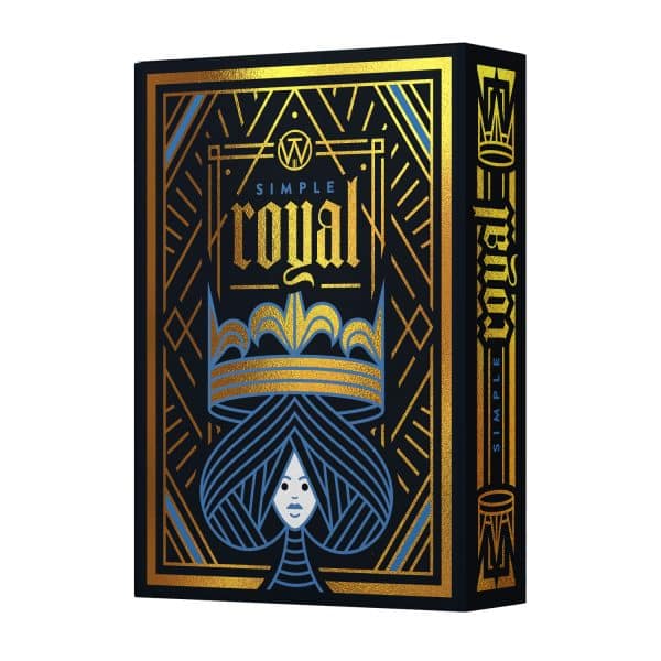 Simple Royal Blue Playing Cards by Giovanni Meroni/Thirdway Industries