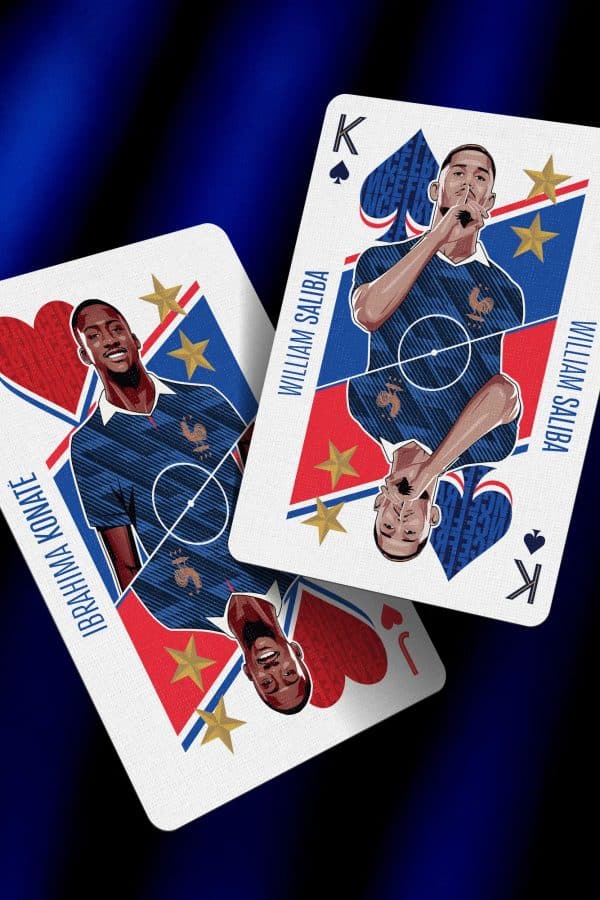 French Football Federation Playing Cards: Home Edition by Dyenamik - Image 7