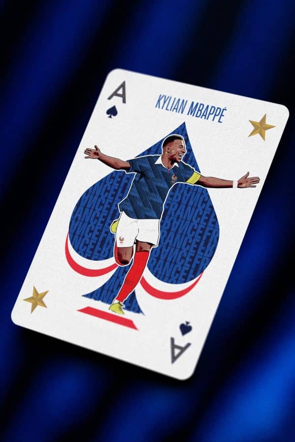 French Football Federation Playing Cards: Home Edition by Dyenamik - Image 3
