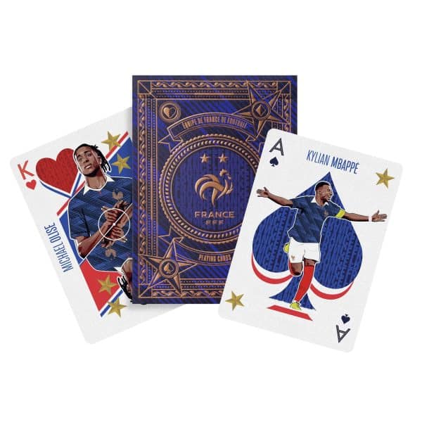 French Football Federation Playing Cards: Home Edition by Dyenamik