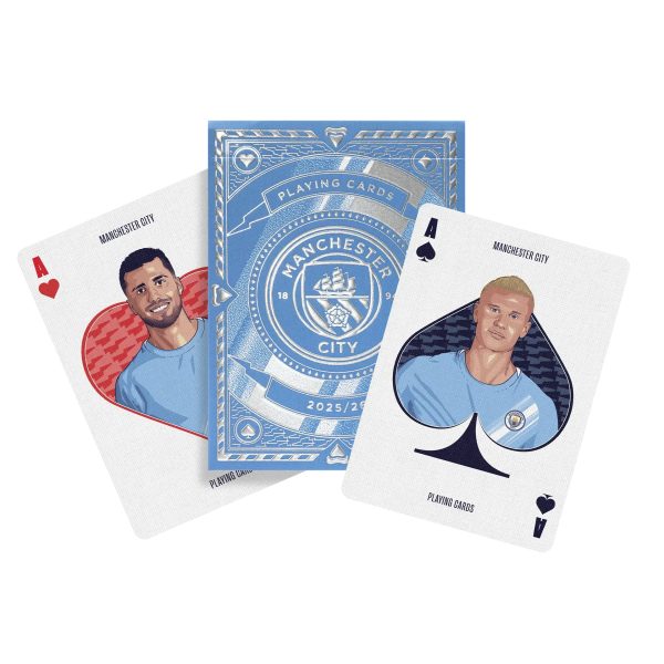 Manchester City FC Playing Cards - The Home Edition by Dyenamik